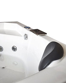 SIMBASHOPPING USA Whirlpool Corner Bathtub Hydrotherapy IBIZA 59.05