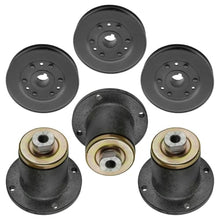 Universal Mower Cast Iron Spindle & Pulley Kit - 6-Piece for Bad Boy