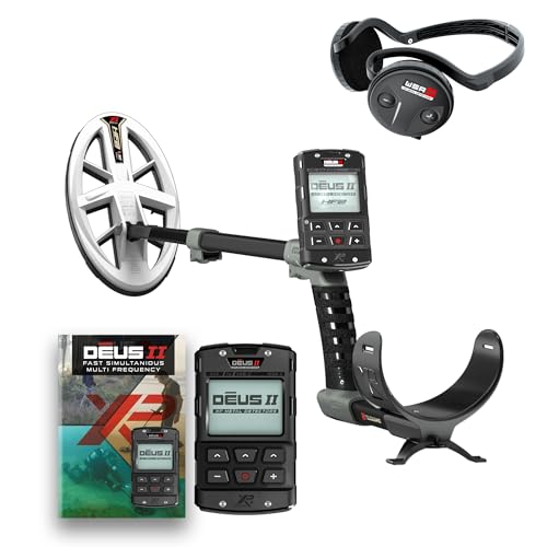 XP Deus II Gold High-Power FMF Metal Detector for Adults (5x9 HF2 Coil)