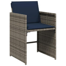 XHNIFBN 17 Piece Patio Dining Set Gray PE Rattan Table and 16 Chairs