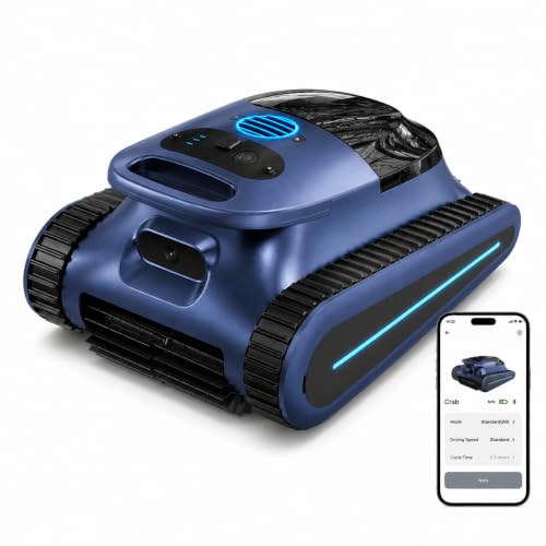 BRYNDOR Robotic Pool Vacuum for Inground Pools, Wall & Waterline Climbing