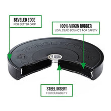 OneFitWonder Bumper Rubber Plates Set Black
