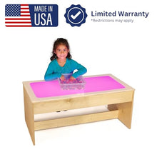 Jonti-Craft Large Multicolored Light Table 22.5x42.5x18.5