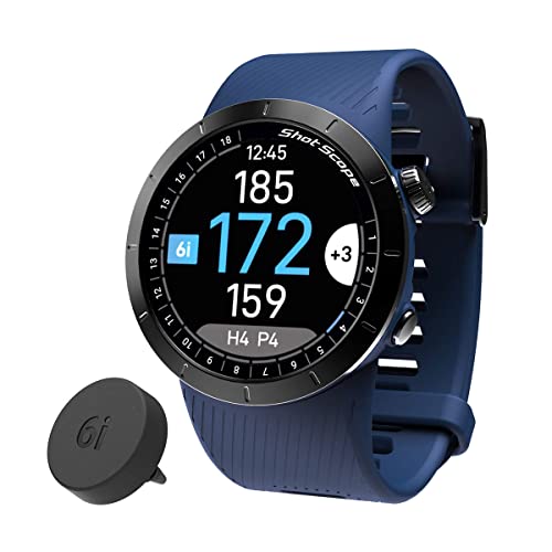 PlayBetter Shot Scope X5 Golf GPS Watch Midnight Blue