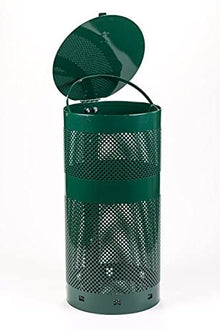 ZERO WASTE USA - Low Profile Dog Waste Station - (Gloss Green)