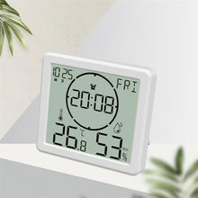 HBJWOV Temperature and Humidity Meter Clock Household Thermometer High-Precision Multi-Function Electronic Hygrometer