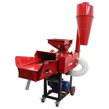 INTSUPERMAI Straw Crusher and Feed Pulverizer Machine 220V 500KG/H Red