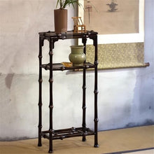 M3b6G8p1 bonsai pot stand 3 Tier Chinese Style Bamboo Bonsai Shelves