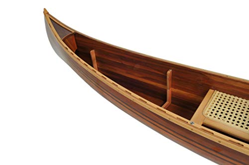 Old Modern Handicrafts Display Half Canoe Wall Art - 9 ft Multicolor