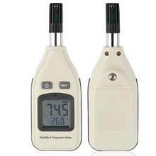 Portable High Precision Digital Hygrometer Thermometer， High-Precision Indoor Temperature Hygrometer with Backlight