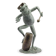 SPI Frog Conga Drummer Garden Sculpture