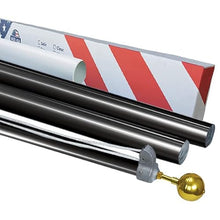 Super Tough Commercial Grade Sectional Flagpole 20ft Black