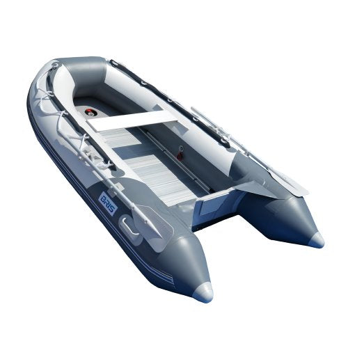BRIS 8.2 ft Inflatable Boat Gray with White