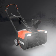 Yard Force YF60vRX22-ST 60V 22-Inch Cordless Snow Blower, Powerful 4.0 Ah Lithium-Ion Battery, 10-Inch Snow Depth, 180° Chute, Self-Propelled with LED Light