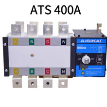 LXWHGSKFK 4P 400A ATS Dual Power Automatic Transfer Switch 220V 60Hz