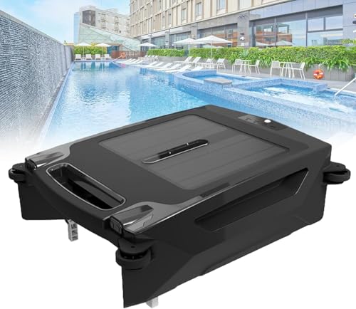 Solar Cleaning Robot, Pool Cleaner, Swimming Skimmer, Leaf Salvaging Tool, Charging, Self-Starting Machine
