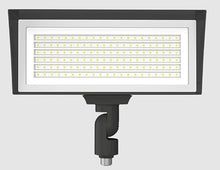 RAB FFLEDM Field Adjustable LED Floodlight CCT 4000K/5000K, Field Adjustable Wattage 52W/80W, Bronze, 120-277 Volts