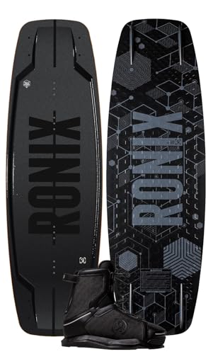 Ronix Wakeboard Package 150 - Parks Wakeboard w/Parks Boots - 8-9 Black