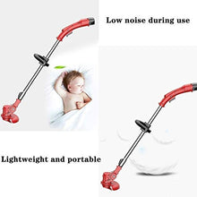 Cordless Grass Strimmer Rotary Mowers Portable Cordless String Trimmer Household Rechargeable Lawn Mower, Garden Electric Lawn Mower,