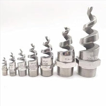 Spray Nozzle Tips, Stainless Steel Spiral Atomizing Nozzle 90 and 120 Degree 1/4 to 2 Inch Pack of Multiple Packaging Options(2 Inch-304 Stainless Steel,5pcs)