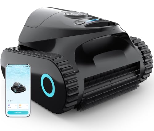 [2026 NEW] C1 Robotic Pool Cleaner with 180Mins, Obsidian