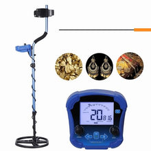 RJYYYDS Professional Gold Detector, Metal Detectors for Adults, with 9-Inch Outdoor Waterproof Coil, 3 Modes, Pinpointer Function, for Gold and Silver Jewelry, Coins, relics