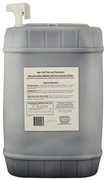 Age Old Fish and Seaweed Liquid Fertilizer, 6-Gallon