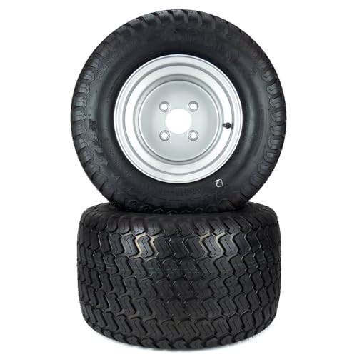(2) Turf Tire Assemblies 20x12.00-10 Fits Hustler Fastrak Raptor SD 54" 60" 601349