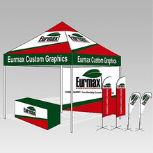 Eurmax USA Pro 10'x10' Pop up Canopy Tent with 4 Enclosure Walls,White