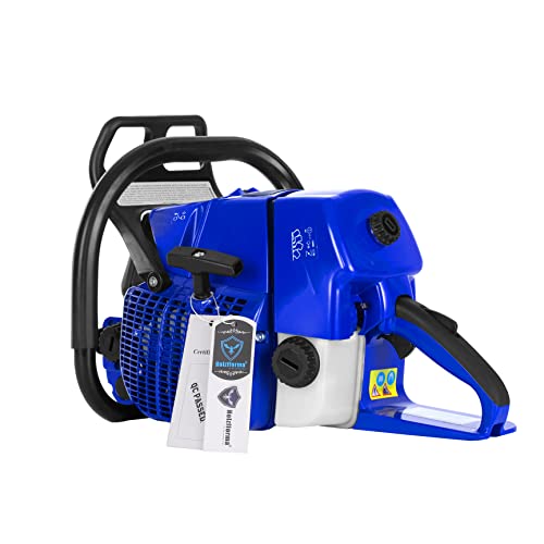 Farmertec 92cc Holzfforma Blue Thunder G660 Gasoline Chain Saw Power Head Without Guide Bar and Chain All Parts are Compatible WT MS660 066 Chainsaw with Normal Handle Bar