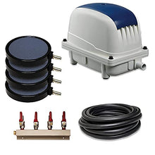 OX-Gen 14100 Pond Aeration Kit, 5.30 CFM, 80 Ft of 3/8 in Weighted Tubing