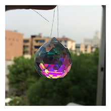 JUIYU Garden Suncatchers 108pcs/lot 30mm Clear AB Crystal Chandelier Hanging Part Handmade Pendant Necklaces