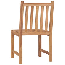 FMPGJLYH 5-Piece Teak Wood Dining Set, Square Patio Table and 4 Chairs, Weather-Resistant Hardwood Furniture for Indoor and Outdoor Garden, Dining Room, Backyard