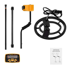 Metal Detectors Metal Detector High Performance Underground Metal Detector Three Detect Mode Coins Jewelry All Metal High Accuracy (6250 with Small Detector)