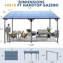 Premium Heavy-Duty Outdoor Pergola Gazebo with Sturdy Metal Frame and Weather-Resistant Roof for Patio, Deck, and Backyard Use