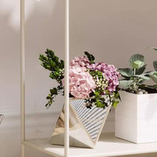IBONSON Multi Tiered Plant Stand Indoor Outdoor Balcony Iron Flower Rack Storage Rack Living Room Multi-Layer Flower Rack Plant Display Rack Corner Outdoor Plant Stand
