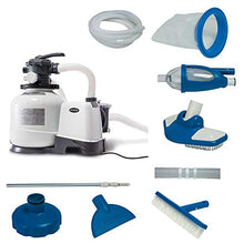 INTEX Krystal Clear 2,800 GPH Sand Filter Pump with Deluxe Maintenance Kit