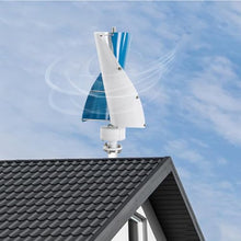 HENGJINGTR 500W Spiral Wind Turbine Kit,12V 24V 48V No Noise Spiral Wind Power Generator W/Controller 2 Blade for Wind and Solar Power Generation,48V