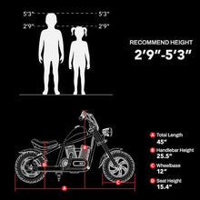 HYPER GOGO Cruiser 12 Plus Electric Kids Motorbike Pine