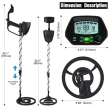 UYCVT Metal Detectors for Adults, High Accuracy Professional Underground Metal Detector LCD Metal Detector with Memory Function Backlight Adjustable
