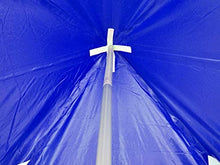 TentandTable 20x20 Premium Outdoor Wedding Event Party Canopy Pole Tent with Sidewalls Blue