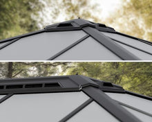 Palram Canopia Dallas 14x14 Gazebo Gray
