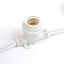 Novelty Lights 330 Feet Heavy Duty Light String, White Wire, 264 Sockets