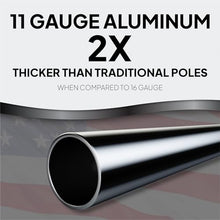 Service First 25FT Flagpole Kit Freedom Edition Black Telescoping for Outside House In Ground - Anti Tangle Swivel Ring Design - 100MPH Wind Tested with Single Flag