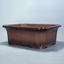 ULTRAWAVE Flower Pots Purple Clay Large Purple Clay Antique Handmade 71cm Rectangular Pot Bonsai Pot Breathable Tree Stump Bonsai Pot Decorative Planter