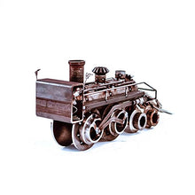 Sugarpost Gnome Be Gone Crazy Train Welded Scrap Metal Art Sculpture Item #1090