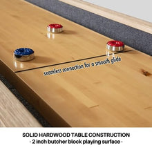 Freetime Fun Shuffleboard Table Rustic Oak