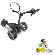 AMBA7 Motocaddy M5 GPS DHC Electric Caddy Cart Bundle Black
