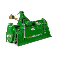 Titan Attachments 48" Rotary Tiller Attachment for Cat 1 Tractors Green