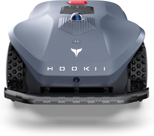 Hippobot Robotic Lawn Mower with 3D LiDAR SLAM,Lidar-Enhanced RTK+Vision Navigation, Auto-Mapping, Dual Blades, Edge Precision Mowing